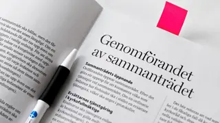Formalia vid styrelsemöten