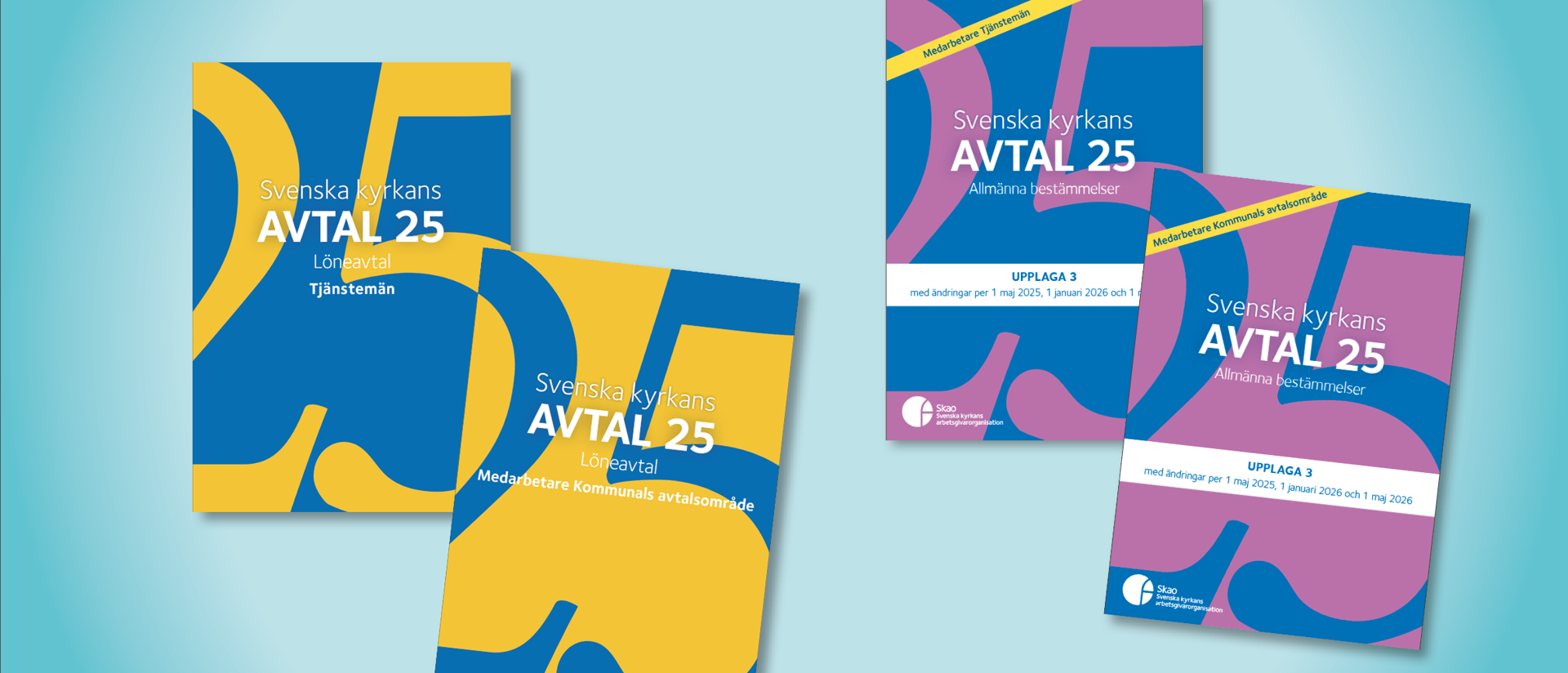 Bilder på omslagen till Avtal25